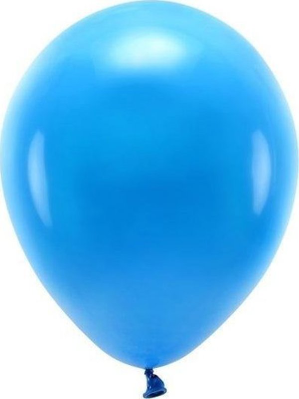 Party Deco Μπαλόνια Eco Μπλε 30cm, 100τμχ - Οικολογικά Μπαλόνια Πάρτι