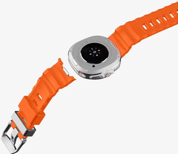 Pasek Spigen WBS2 Band Samsung Galaxy Watch 8 / Classic (40 / 44 / 46 Mm) Orange