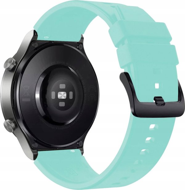 Σιλικονούχο λουράκι για Huawei Watch GT 2/3/4/2 Pro/3 Pro/4 Pro/GT 2e 46mm - ανοιχτό πράσινο