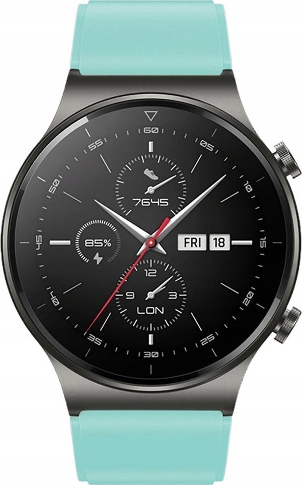 Σιλικονούχο λουράκι για Huawei Watch GT 2/3/4/2 Pro/3 Pro/4 Pro/GT 2e 46mm - ανοιχτό πράσινο