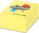 Pastello Αυτοκόλλητο μπλοκ 76x76 mm 400 φύλλα ΚΙΤΡΙΝΟ Pastello