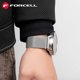 Μαγνητικό ατσάλινο λουράκι Forcell F-Design FS11 για Samsung Galaxy Watch 22 mm ασημί
