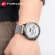 Μαγνητικό ατσάλινο λουράκι Forcell F-Design FS11 για Samsung Galaxy Watch 22 mm ασημί
