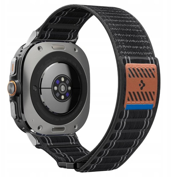 Pasek Spigen WBF0 Band Samsung Galaxy Watch Ultra 2024 / 2025 (47 Mm) Black