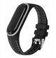 Λουράκι από ελαστομερές LIFESTYLE για XIAOMI Mi Band 5 / 6 μαύρο (03)
