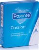 Pasante Προφυλακτικά με Ρίγες PASANTE Ribbed Passion 3 τεμ