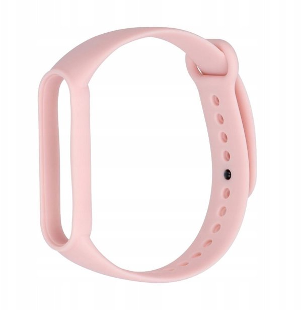 Σιλικονούχο λουράκι για XIAOMI Mi Band 5 / 6 / 7 ροζ (06)