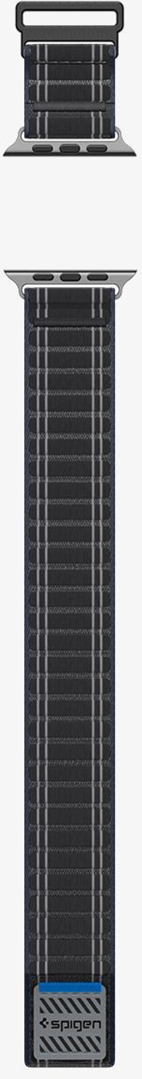 Pasek Spigen WBF0 Band Apple Watch 8 / 9 / 10 / 11 / Se / Ultra (44 / 45 / 46 / 49 Mm) Black