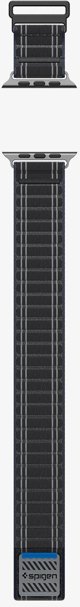 Pasek Spigen WBF0 Band Apple Watch 8 / 9 / 10 / 11 / Se / Ultra (44 / 45 / 46 / 49 Mm) Black