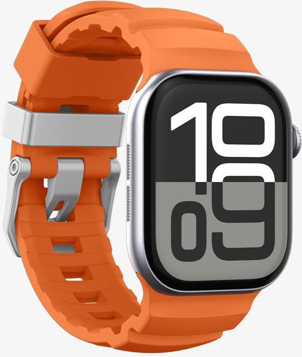 Pasek Spigen WBS2 Band Apple Watch 8 / 9 / 10 / 11 / Se / Ultra (44 / 45 / 46 / 49 Mm) Orange