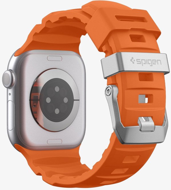 Pasek Spigen WBS2 Band Apple Watch 8 / 9 / 10 / 11 / Se / Ultra (44 / 45 / 46 / 49 Mm) Orange