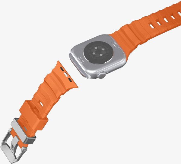 Pasek Spigen WBS2 Band Apple Watch 8 / 9 / 10 / 11 / Se / Ultra (44 / 45 / 46 / 49 Mm) Orange