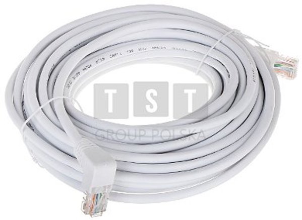 Καλώδιο Δικτύου TST Patchcord RJ45 Cat6 10m Λευκό 10-PK/W