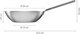 Patelnia Fiskars Norden steel Wok pan 28cm without coating