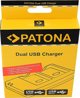 Φορτιστής φωτογραφικής μηχανής Patona PATONA Dual Quick Nikon EN-EL14 USB