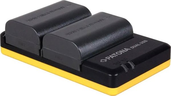 Φορτιστής φωτογραφικής μηχανής Patona PATONA Dual Quick Canon LP-E6 USB
