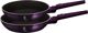 Σετ τηγανιών Berlinger Haus Purple eclipse collection Τιτάνιο 2τμχ.