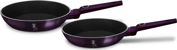 Σετ τηγανιών Berlinger Haus Purple eclipse collection Τιτάνιο 2τμχ.