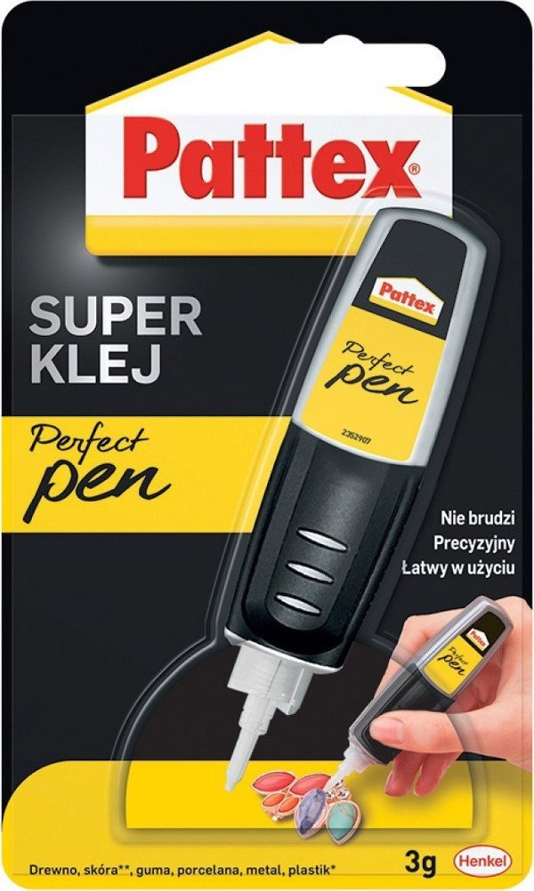 Pattex Super Glue Perfect Pen, Στιγμιαία Κόλλα Ακριβείας, Διαφανής, 3g
