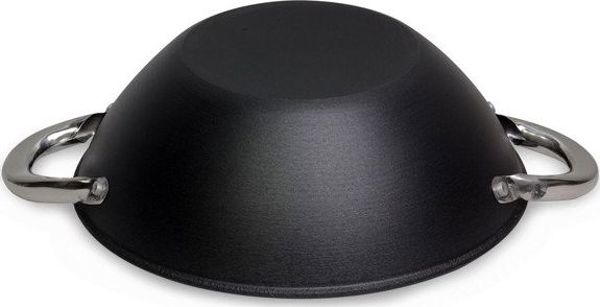 Γουόκ Kamille 28cm από Χυτοσίδηρο με Αντικολλητική Επίστρωση Τεφλόν 3.6L