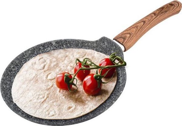 Τηγάνι για Κρέπες Kamille 28εκ. με Μαρμάρινη Επικάλυψη, Κατάλληλο για Επαγωγικές Εστίες