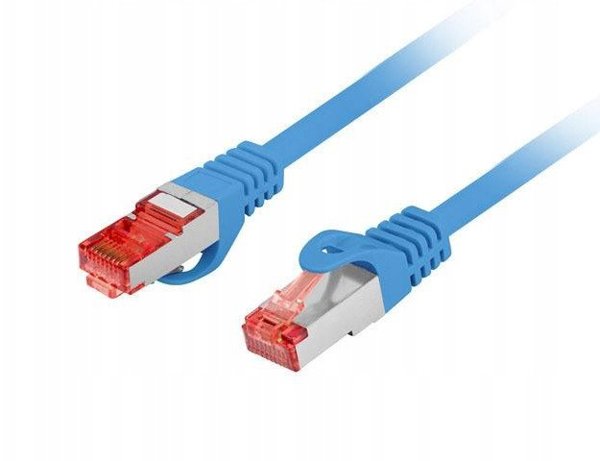 PATCHCORD ΚΑΤ.6 S/FTP LSZH CU 5M ΜΠΛΕ FLUKE PASSED LANBERG
