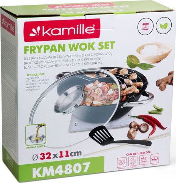 Γουόκ Kamille Τεφλόν Χυτοσίδηρος 32εκ