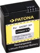 Patona Patona GoPro HD Hero 3 φωτογραφικές μπαταρίες 1050mAh 3,7V Li-Ion