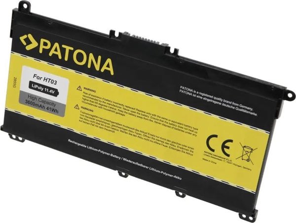 PATONA - Μπαταρία HP Pavilion 14/15 3600mAh Li-Pol 11,4V HT03XL
