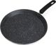 Τηγάνι για Κρέπες Kamille 28cm, Μαρμάρινη Αντικολλητική Επίστρωση, Κατάλληλο για Επαγωγικές Εστίες, Αλουμίνιο