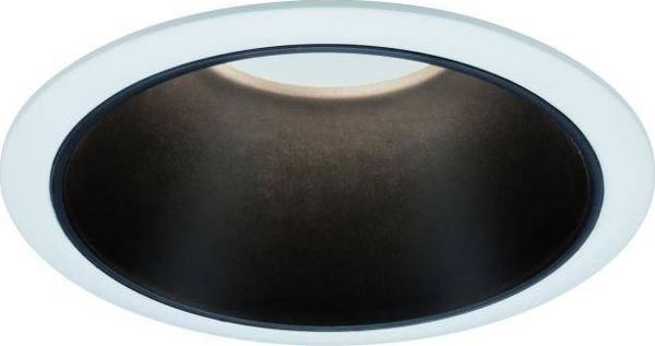 Φωτιστικό Ενσωματωμένο Cole Coin 3-στ dimmable LED 1x6,5W 2700K 230V Λευκό/Μαύρο Ματ /Πλαστικό