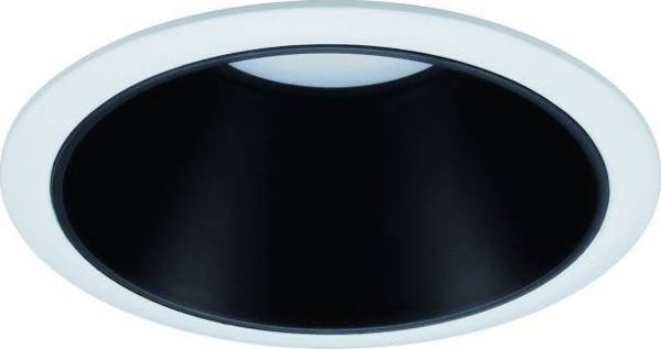 Φωτιστικό Ενσωματωμένο Cole Coin 3-στ dimmable LED 1x6,5W 2700K 230V Λευκό/Μαύρο Ματ /Πλαστικό
