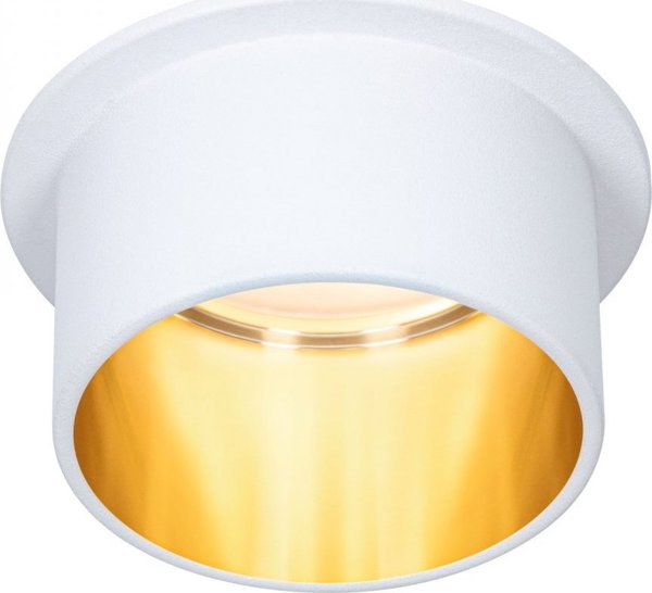 Paulmann Ενσωματωμένο φωτιστικό GIL 3StepDim rd starr LED 1x6W 2700K 230V λευκό ματ/χρυσό αλουμίνιο