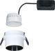 Paulmann Ενσωματωμένο φωτιστικό Gil Coin 3StepDim σταθερό LED 1x6W 2700K 230V λευκό/μαύρο ματ αλουμίνιο