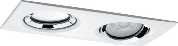 Paulmann Ενσωματωμένο φωτιστικό Nova Plus IP65 κινητό 2x6W 230V 4000K GU10 51mm