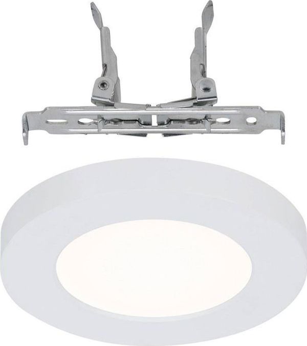 Πάνελ LED Paulmann Promo στρογγυλό 1x6W 700lm 113mm 230V 3000K Λευκό