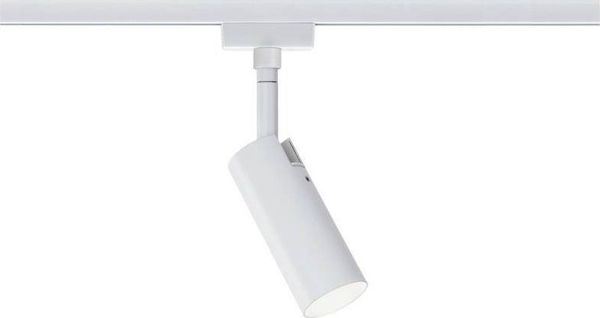 Paulmann Σύστημα URail Spot Tubo 1x5W Λευκό 230V Μέταλλο/Πλαστικό