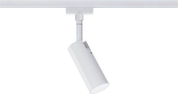 Paulmann Σύστημα URail Spot Tubo 1x5W Λευκό 230V Μέταλλο/Πλαστικό
