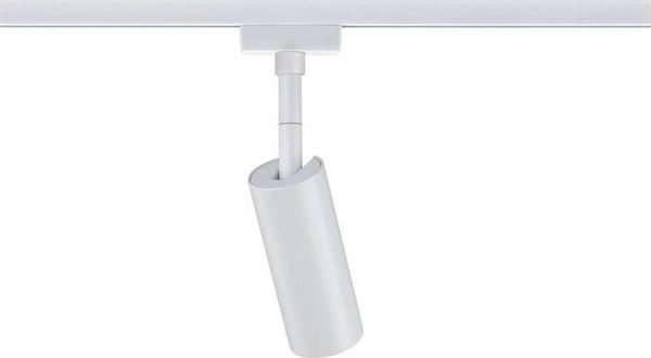 Paulmann Σύστημα URail Spot Tubo 1x5W Λευκό 230V Μέταλλο/Πλαστικό