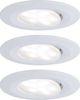 Σετ Paulmann Calla IP65 ρυθμιζόμενο LED 560lm 4000K 3x6,5W 230V Ματ Λευκό