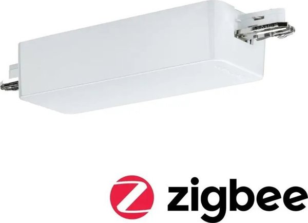 Paulmann SmartHome Zigbee URail προσαρμογέας μείωσης φωτεινότητας/ενεργοποίησης μέγ. 400W 230V Λευκό Μέταλλο