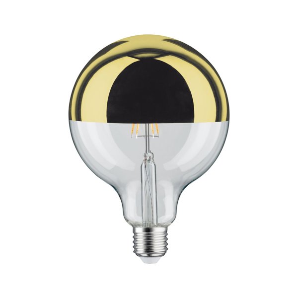 Paulmann Πηγή LED G125 καθρέφτης 6W 230V 520lm E272700K Χρυσό με δυνατότητα ρύθμισης φωτεινότητας