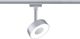 Paulmann Σύστημα Φωτισμού URail Spot Circle 1x5W, Ματ Χρώμιο, Μέταλλο/Πλαστικό, 230V