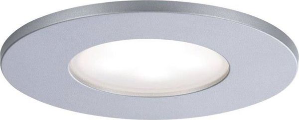 Paulmann Calla IP65 στρογγυλό σταθερό LED 1x500lm 4000K 5W 230V Χρώμιο