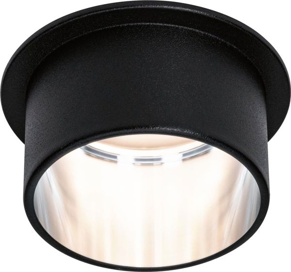 Paulmann Ενσωματωμένο φωτιστικό Gil Coin 3StepDim rd starr LED 1x6W 2700K 230V μαύρο ματ/σιδερένιο αλουμίνιο