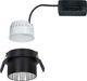 Paulmann Ενσωματωμένο φωτιστικό Gil Coin 3StepDim rd starr LED 1x6W 2700K 230V μαύρο ματ/σιδερένιο αλουμίνιο