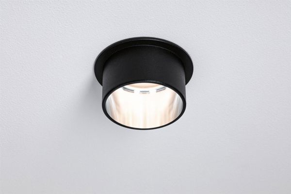 Paulmann Ενσωματωμένο φωτιστικό Gil Coin 3StepDim rd starr LED 1x6W 2700K 230V μαύρο ματ/σιδερένιο αλουμίνιο