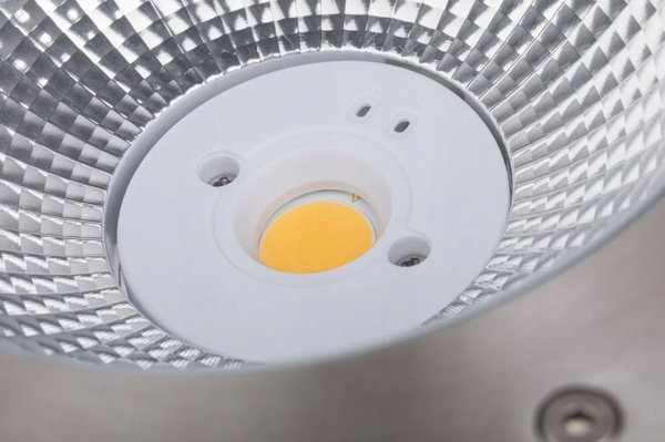 Φωτιστικό δαπέδου Paulmann DUREA LED 15W 1040lm IP67 στρογγυλό 3000K 230V ανοξείδωτο ατσάλι