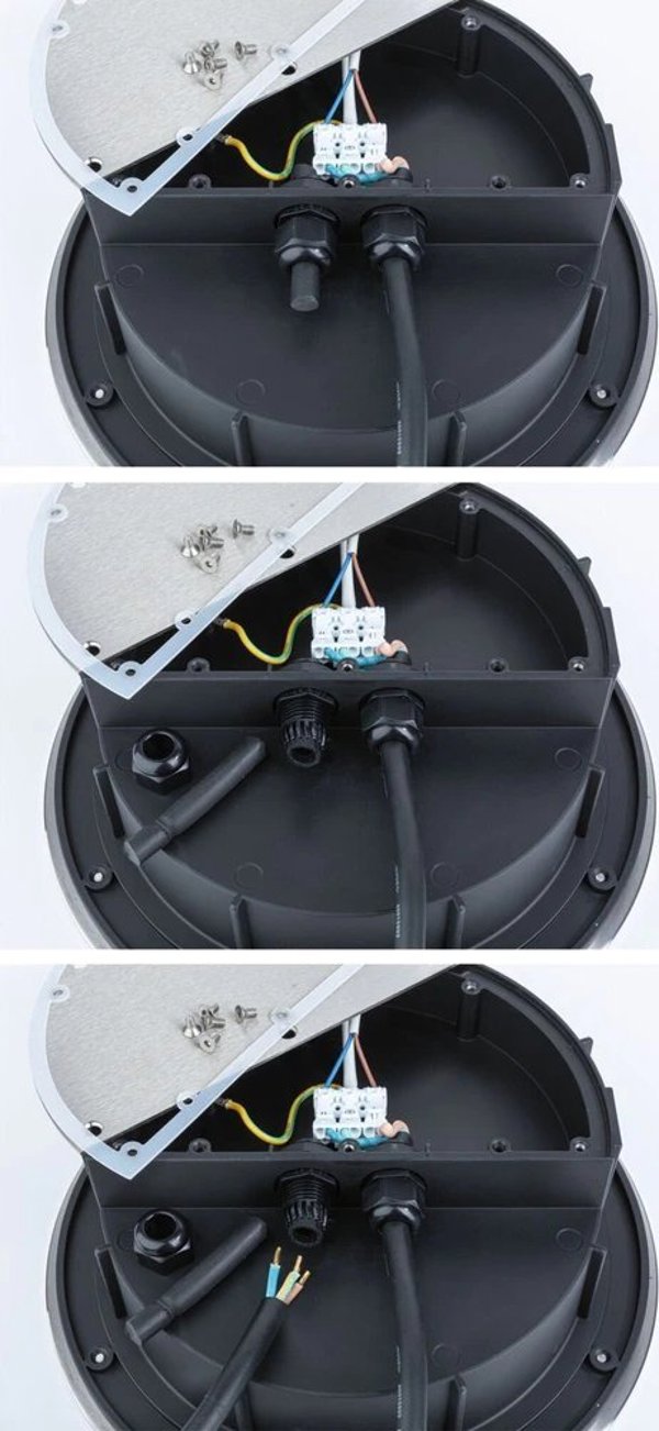 Φωτιστικό δαπέδου Paulmann DUREA LED 15W 1040lm IP67 στρογγυλό 3000K 230V ανοξείδωτο ατσάλι