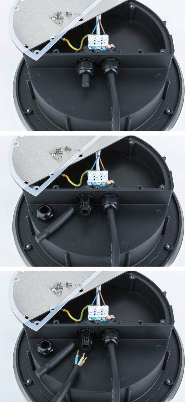 Φωτιστικό δαπέδου Paulmann DUREA LED 15W 1040lm IP67 στρογγυλό 3000K 230V ανοξείδωτο ατσάλι